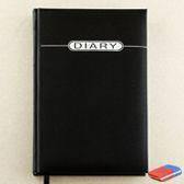 

Ежедневник полудатированный А5 DIARY черный