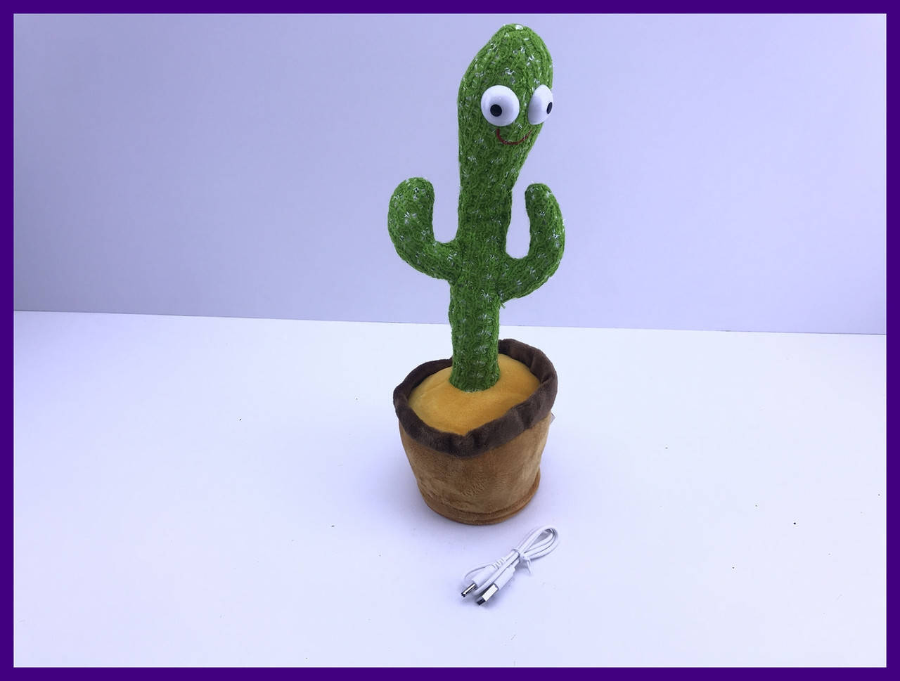 

Танцующий Кактус голосовой музыкальный Dancing Cactus, Коричневый