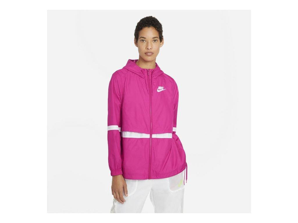 

Куртка женская Nike W NSW RPL Essential Woven Jacket AJ2982-615 XL, Розовый