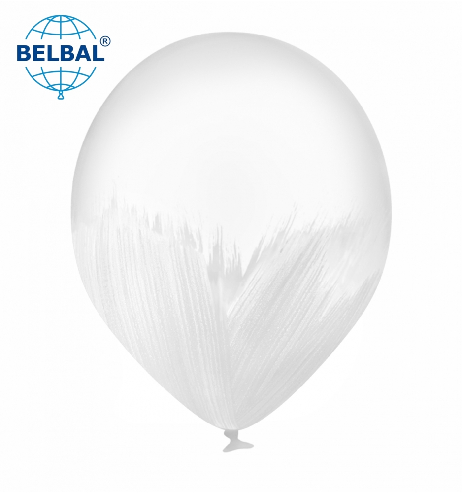 

Латексный шарик BELBAL 12" (30 см) BRUSH / Браш белый