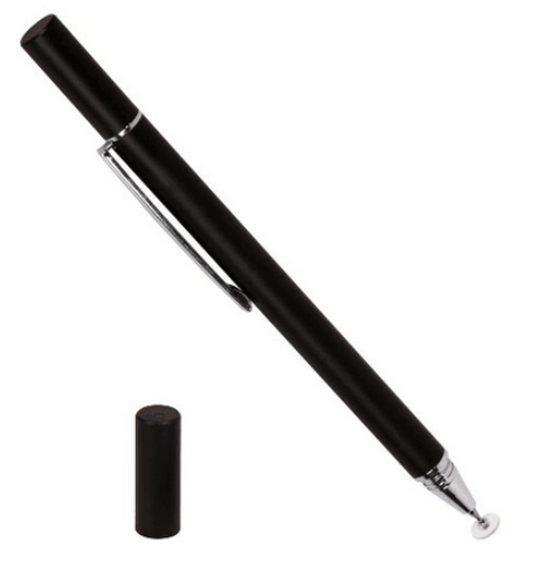 

Стилус ручка Pencil с колпачком для рисования на планшетах и смартфонов, Черный