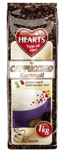 

Капучіно розчинний Hearts Cappuccino Karamell (Germany), 1 kg
