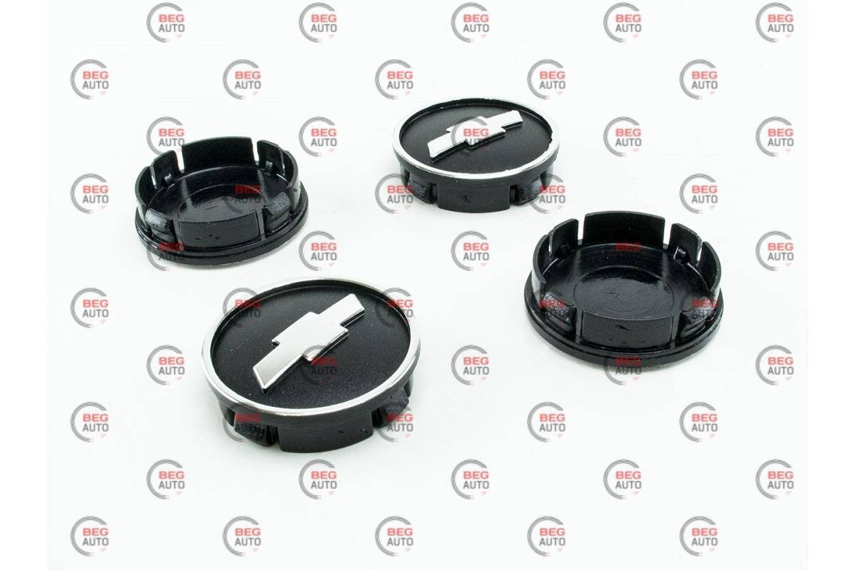 

Колпачок - заглушка диска Chevrolet 55/60мм (к-т 4шт) рифленый