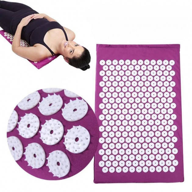 

Акупунктурный массажный коврик для спины Acupressure Mat / Bed of Nails