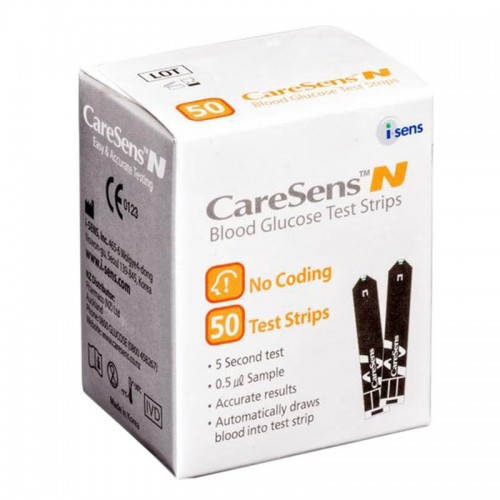 

Тест-полоски CareSens N (Каре Сенс Н) 50 шт.