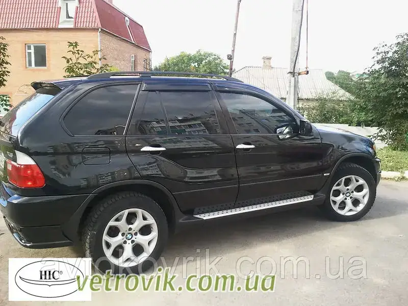 

Ветровики на БМВ Х5 Е53 2000-2007 Хик накладные