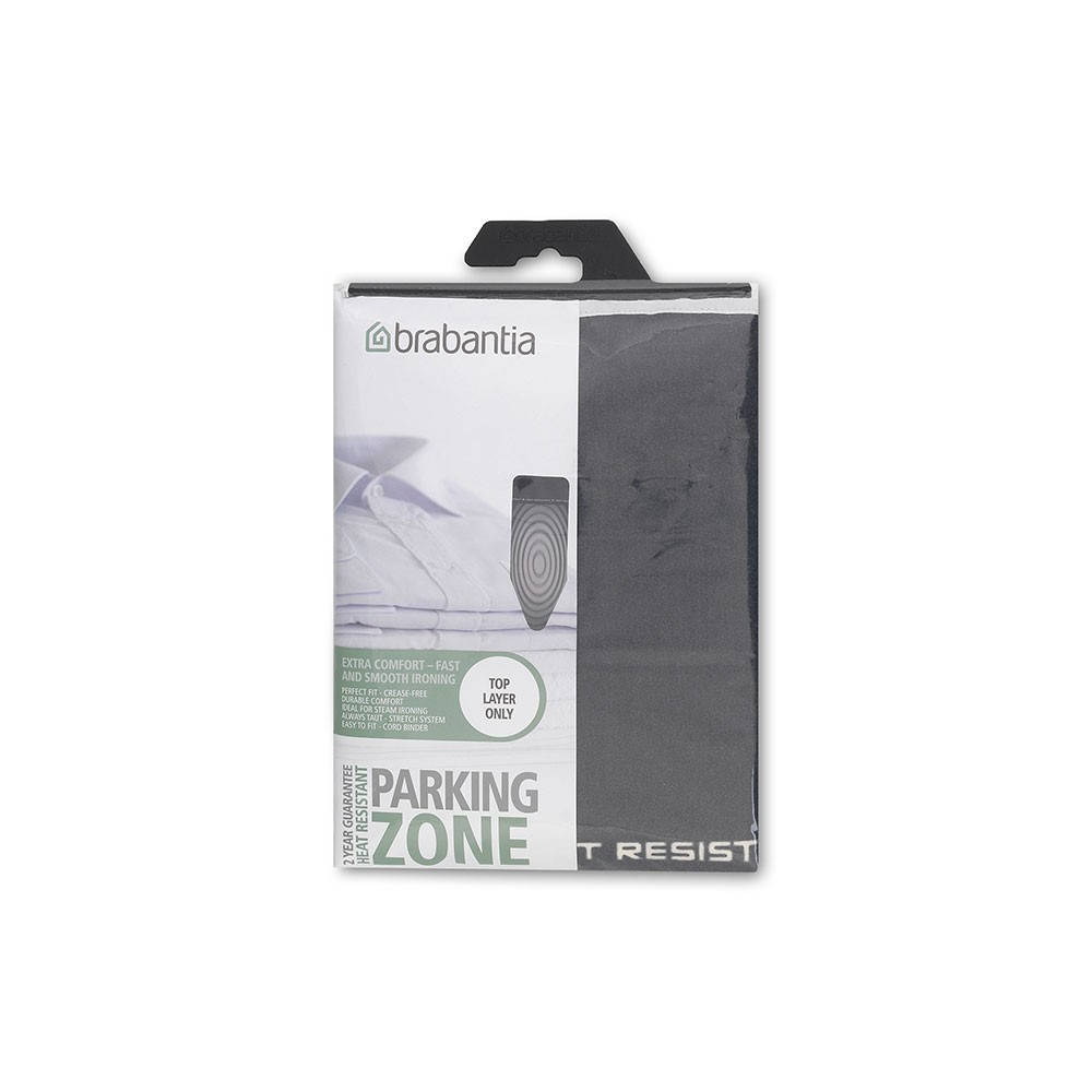 

Чехол для гладильной доски Brabantia, 135x45 см, серый с кругами (266782)
