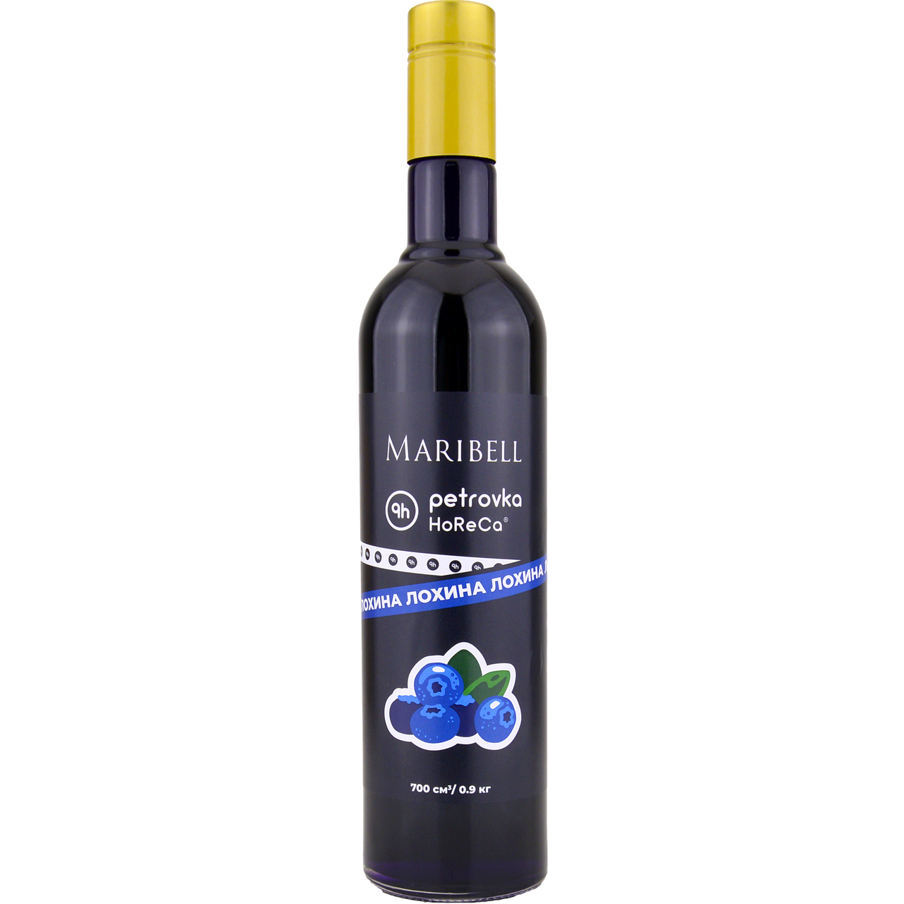 

Сироп коктейльный «Голубика» MARIBELL-PETROVKA HoReCa 700 мл