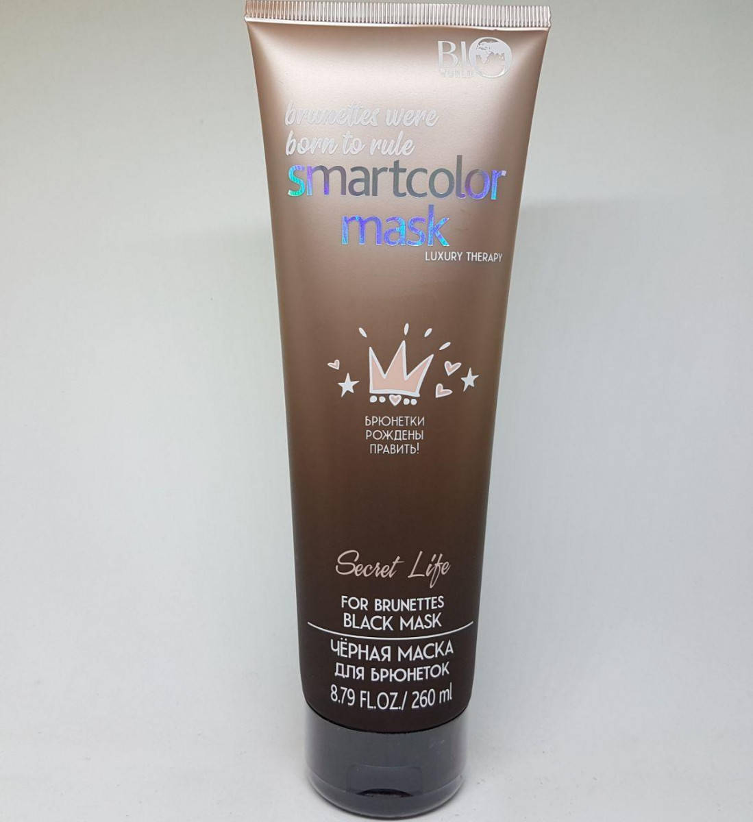 

Маска черная для брюнеток BioWorld Luxury Therapy 260мл