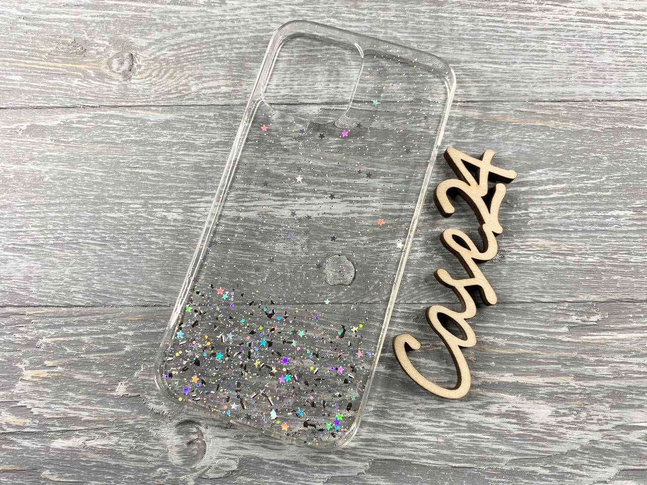 

TPU чехол Star Glitter для Apple iPhone 12 Pro Max прозрачный