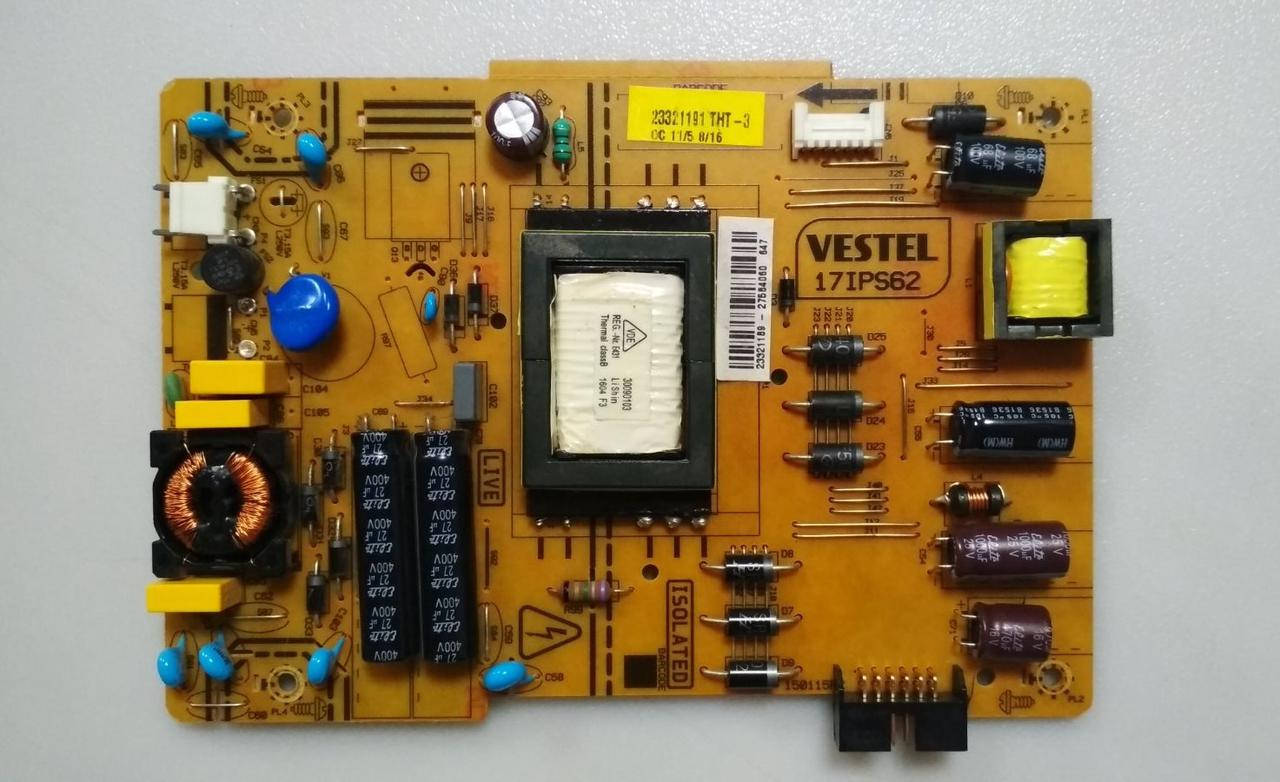 

Блок питания VESTEL 17IPS62 к телевизору Toshiba