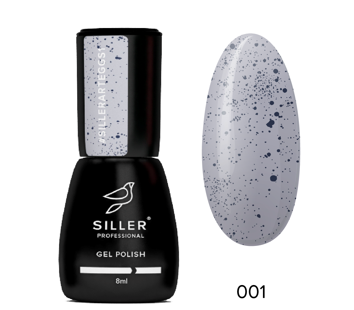 

Гель лак Siller Art Eggs 8 мл 001