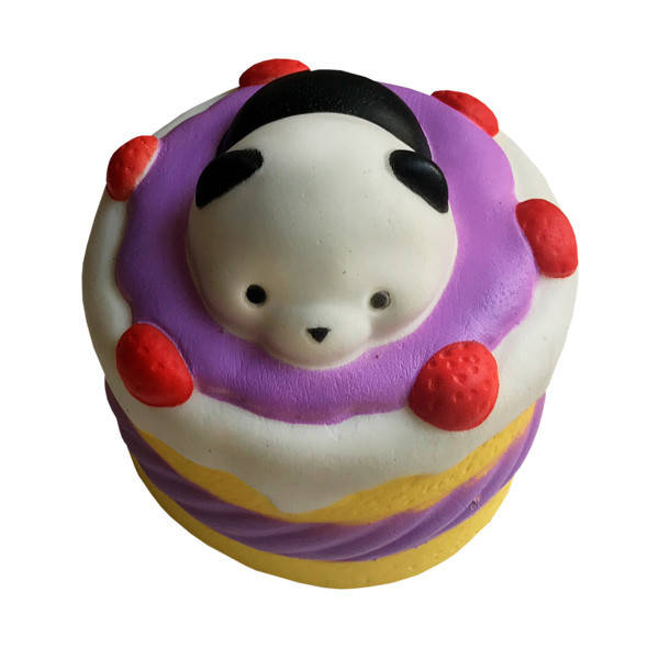 

Мягкая игрушка антистресс Сквиши Squishy Торт с Мишкой.