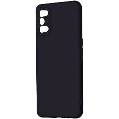 

Силиконовый чехол для Realme 7 Pro Черный микрофибра soft touch