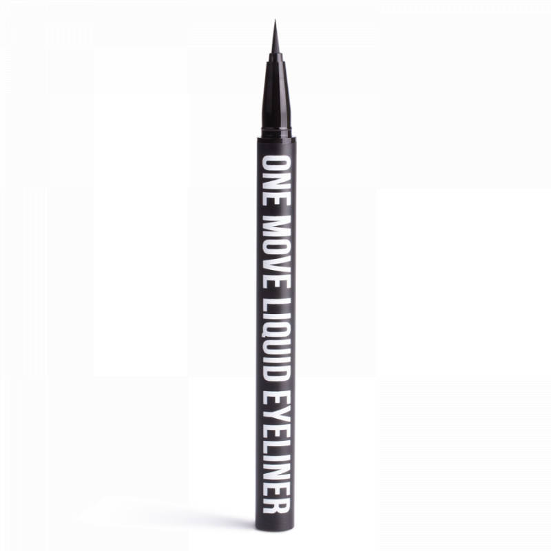 

Подводка-фломастер для глаз Inglot One Move Liquid Eyeliner 01 (черная), Черный
