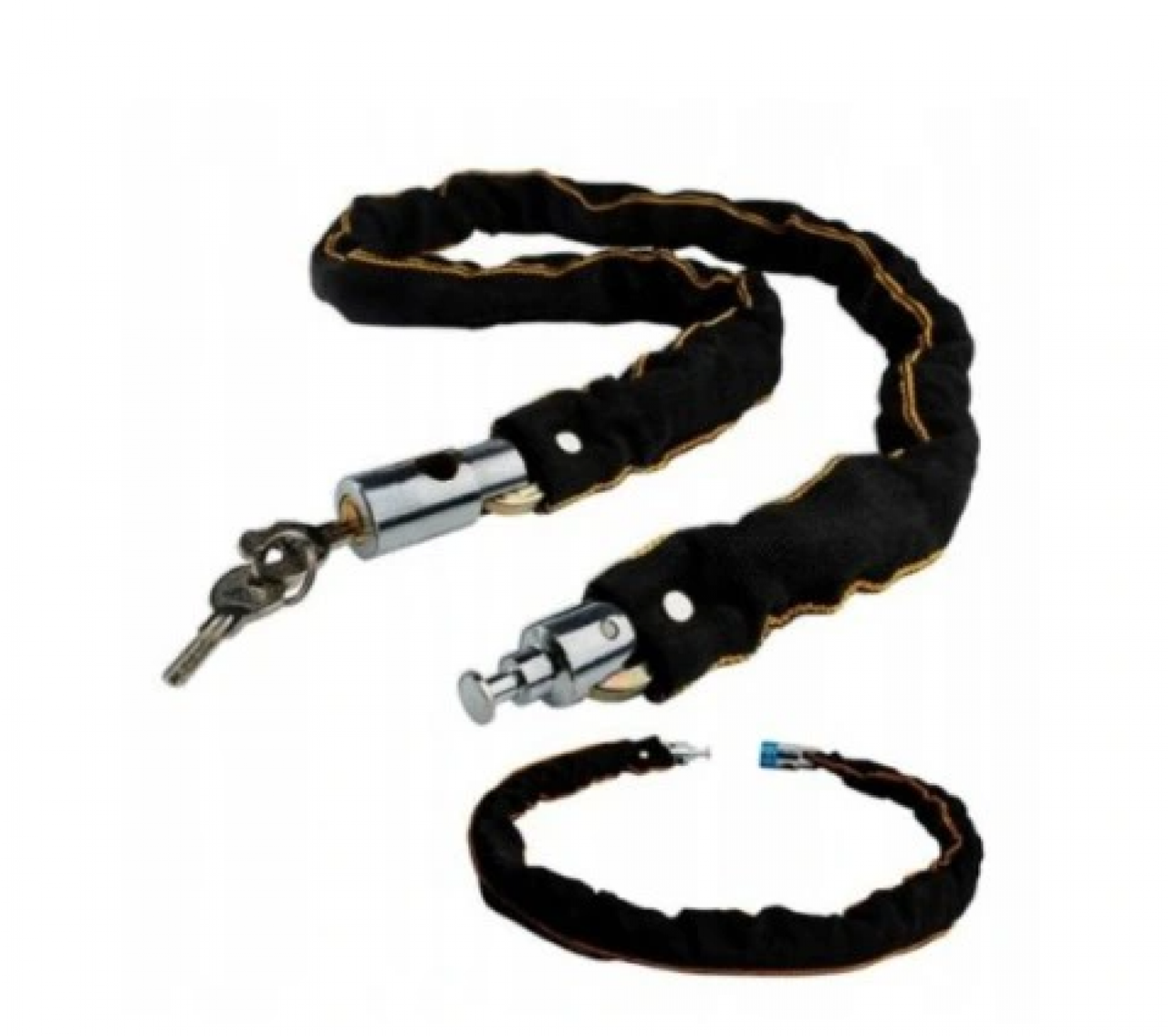 

Замок велосипедный Eurorover латунный 80 см