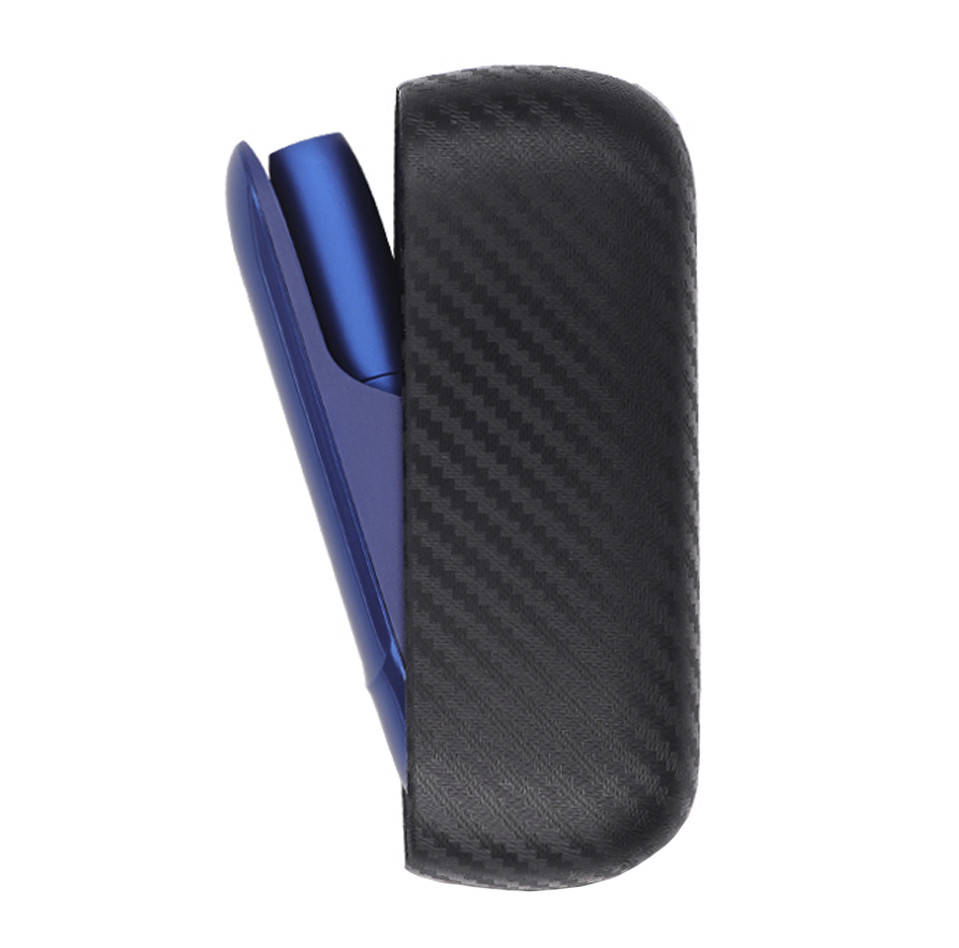 

Силиконовый чехол для IQOS 3 / 3 Duo Black Carbon (10367), Черный