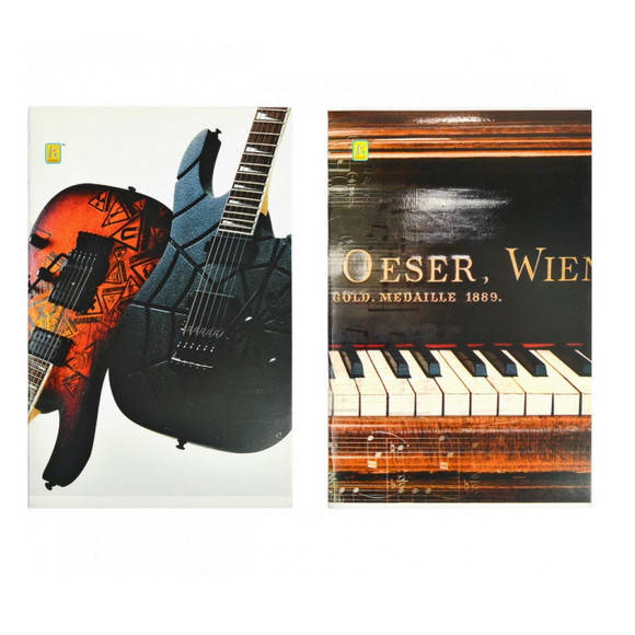 

Тетрадь для нот "Коленкор" 20 листов, А4