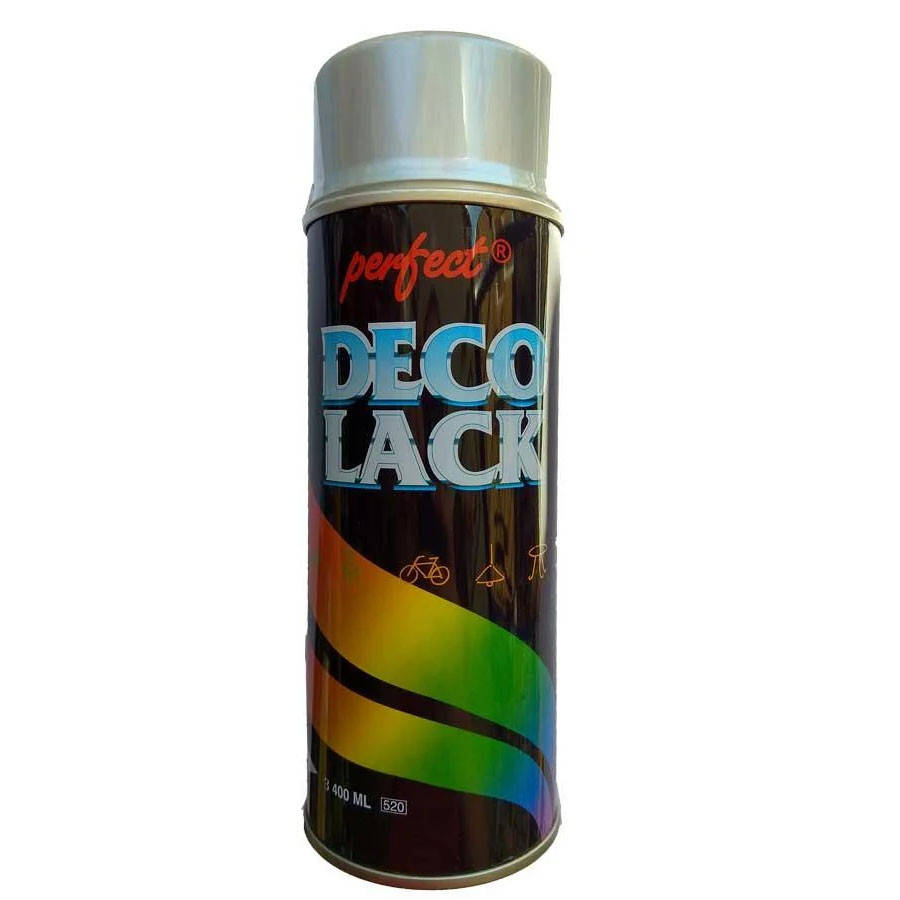 

Алкидная аерозольная краска Perfect (DecoLack), Серебряный (RAL9006) 400ml