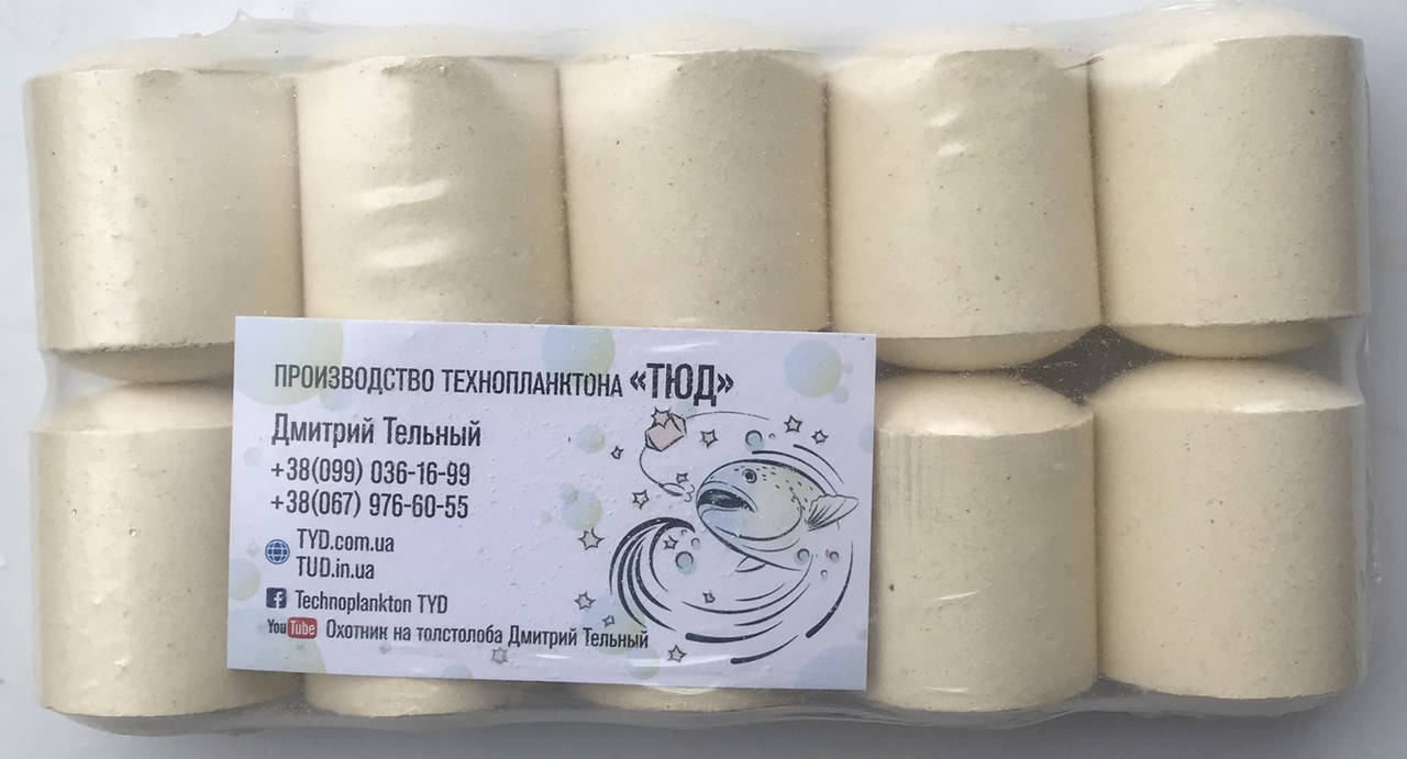 

Технопланктон для ловли толстолоба ТОПЛЕНОЕ МОЛОКО 70 гр (10 шт.)