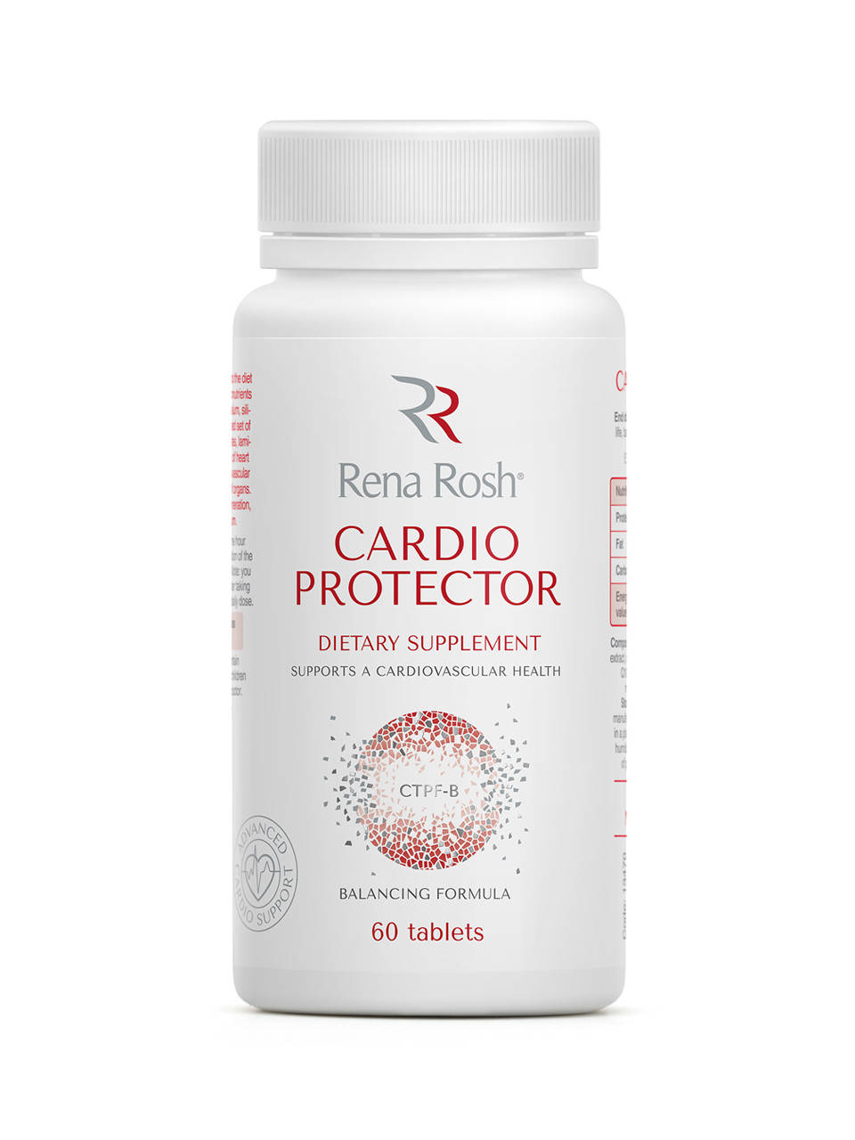 

Биологически активная добавка Rena Rosh CARDIO PROTECTOR, 60 капсул, Израиль