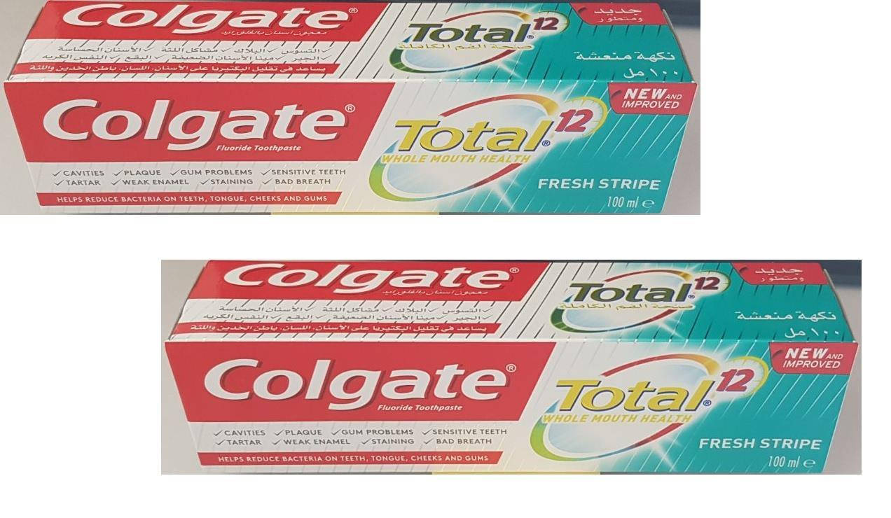 

Зубна паста Colgate Total 12 100мл Професійна чистка