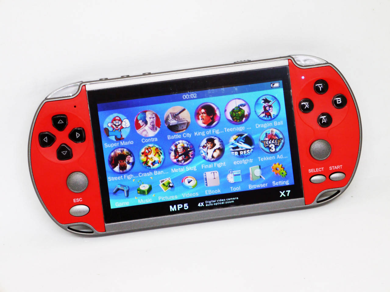 

Игровая приставка X7 MP5 + 3000 игр