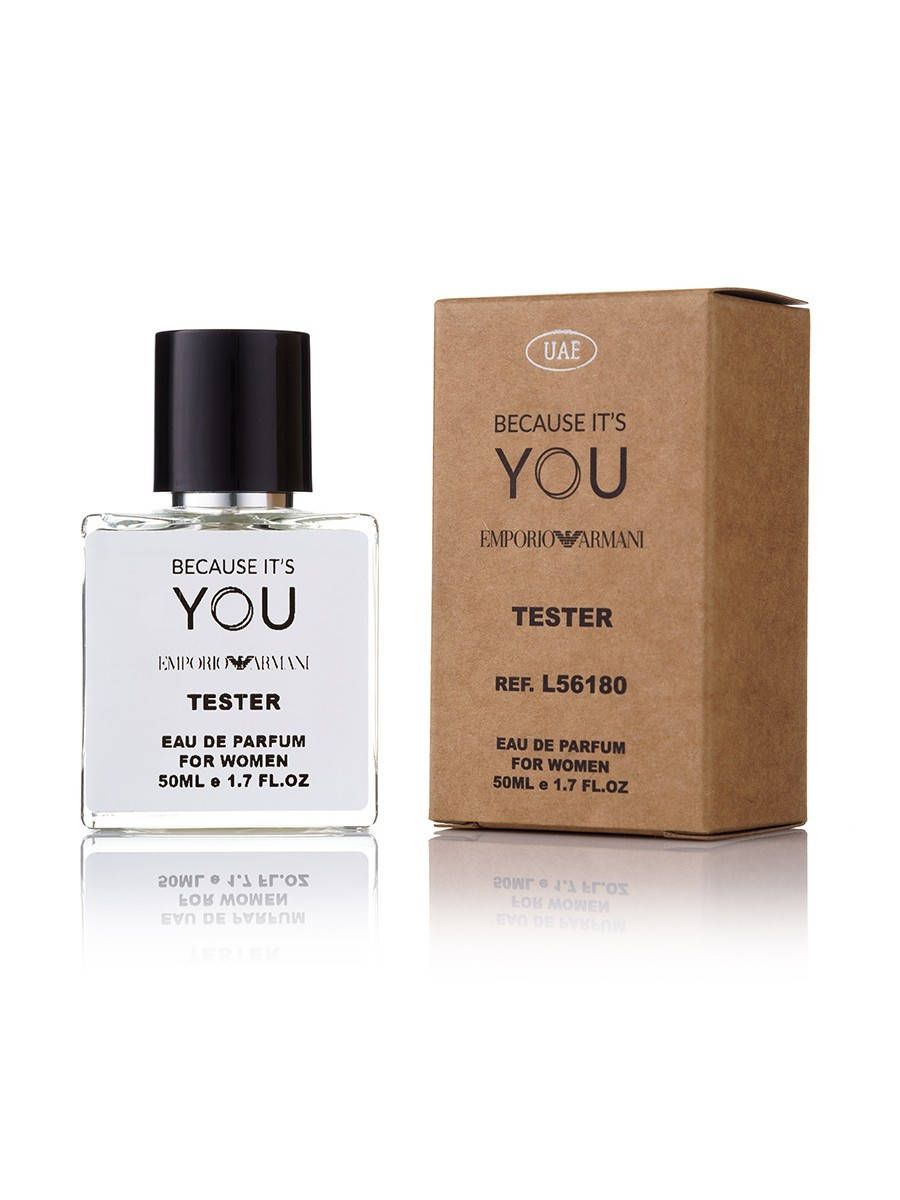 

Тестер Giorgio Armani Emporio Armani Because It’s You 50 мл производства ОАЭ
