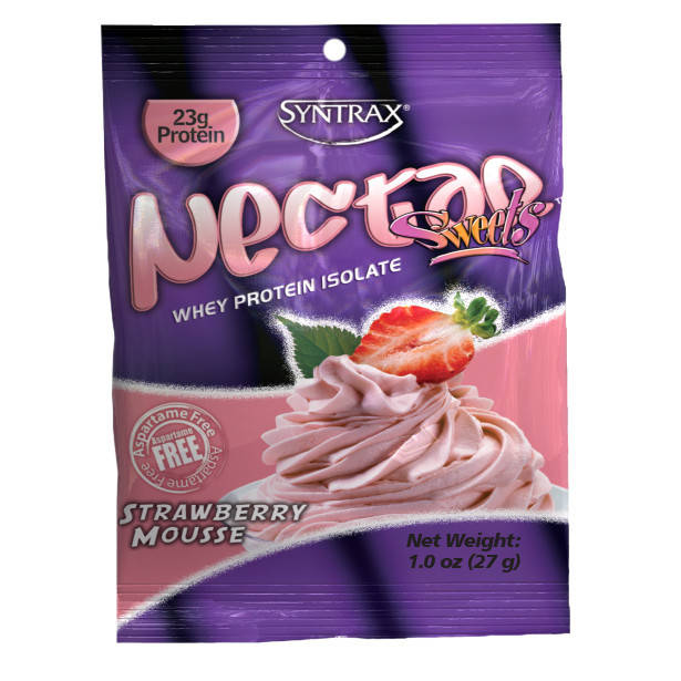 

Изолят протеин Nectar Grab N Go 27g (Strawberry Mousse)