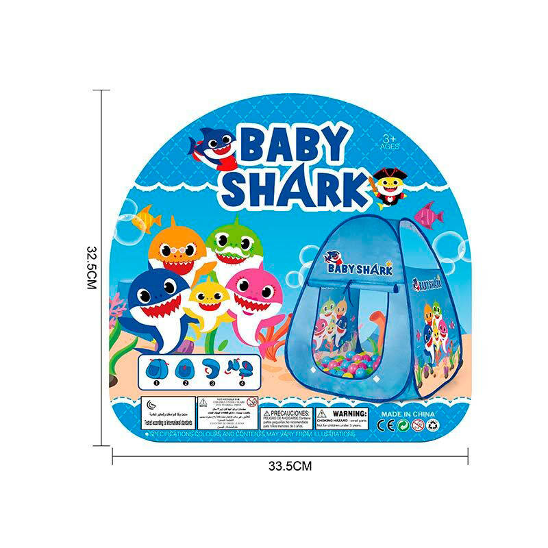 

Палатка детская Baby Shark в сумке 888-029