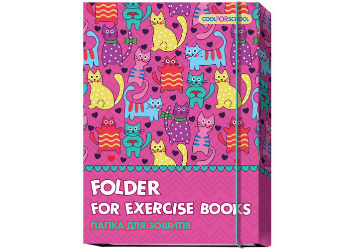 

Папка для тетрадей В5 Cool For School mix