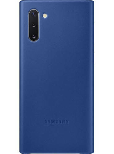 

Официальный Чехол Samsung Leather Back Cover Blue для Samsung Galaxy Note 10 SM-N970, Синий
