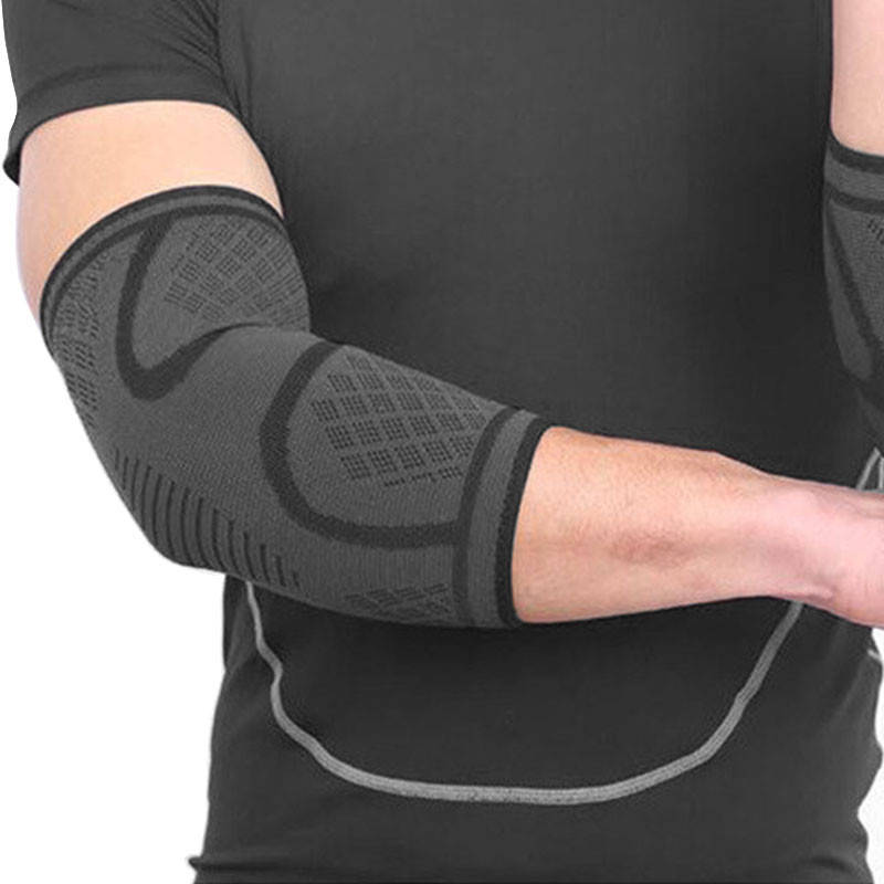 

Налокотник AOLIKES HZ-7547 Black M эластичный компрессионный 2 шт.