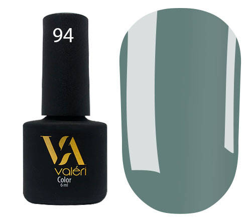 

Гель-лак Valeri Color № 094 (серо-голубой, эмаль), 6 мл