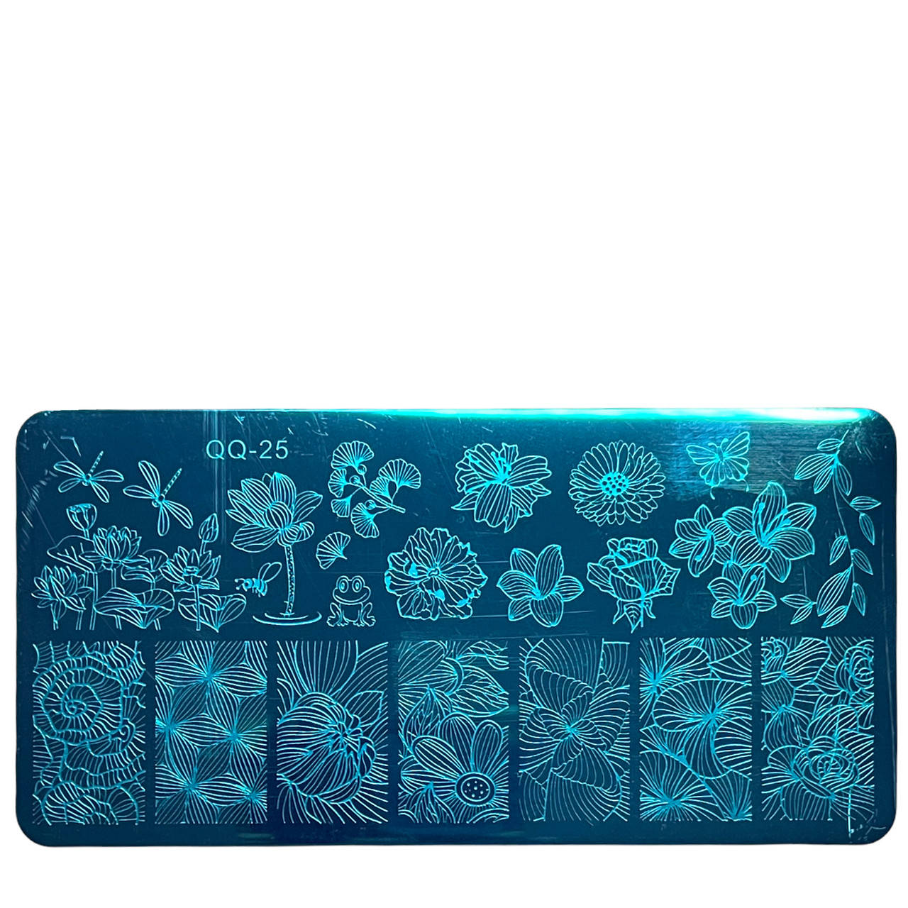 

Диск для стемпинга металлический, маленький (12 см * 6 см) QQ-25 (50)