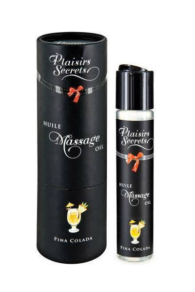 

Распродажа! Массажное масло Plaisirs Secrets Pina Colada (59 мл) (срок 01.2023)