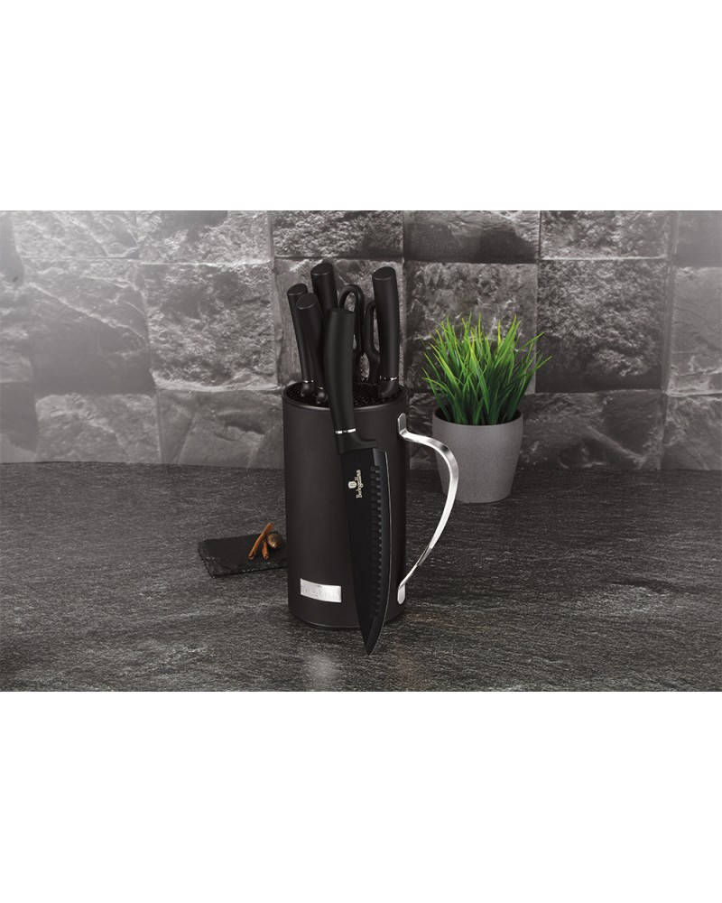 

Набор ножей BERLINGER HAUS Black Silver Collection 7пр Цвет черный 2480BH