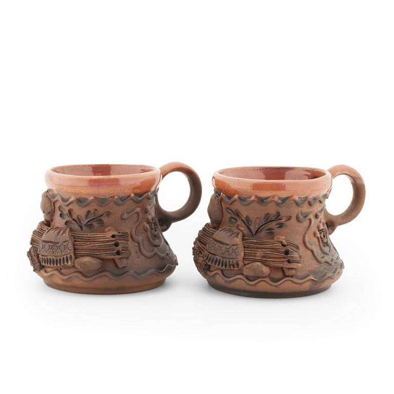 

Чашка "Село" 200мл., Коричневый