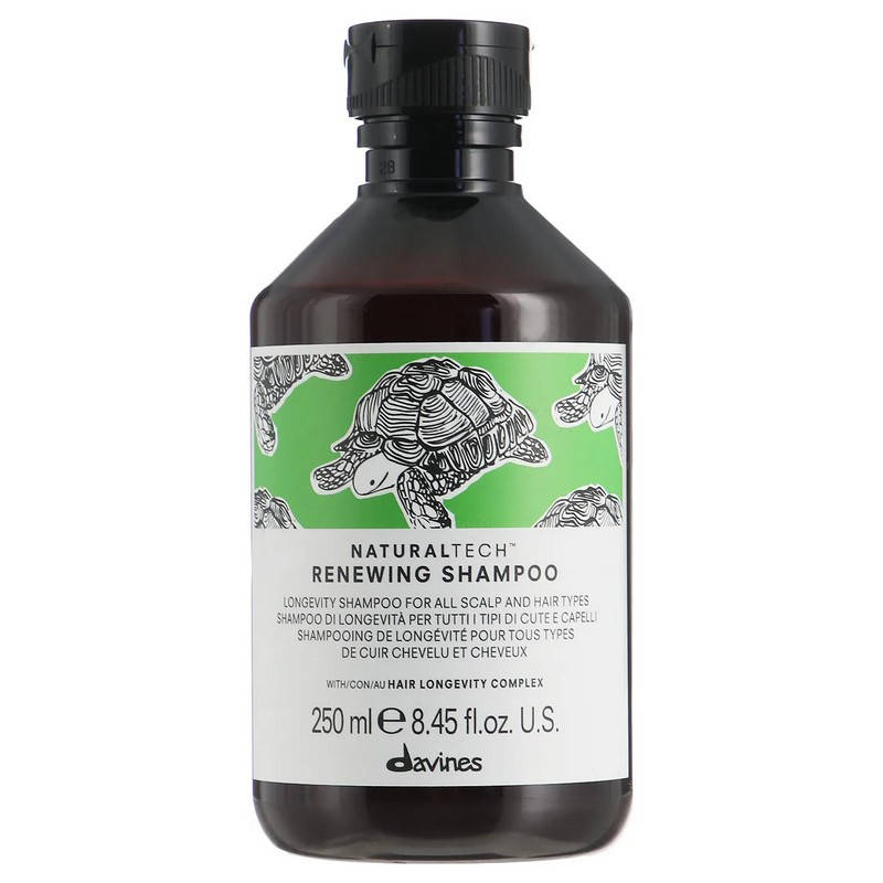 

Davines NaturalTech Renewing Shampoo Обновляющий шампунь для волос Давинес 250 мл