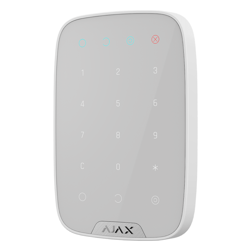 

Беспроводная сенсорная клавиатура Ajax KeyPad White