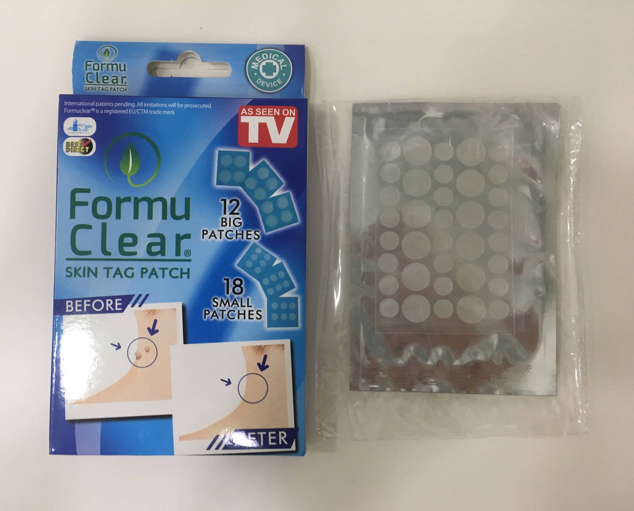 

Пластырь от папиллом и бородавок Formu Clear