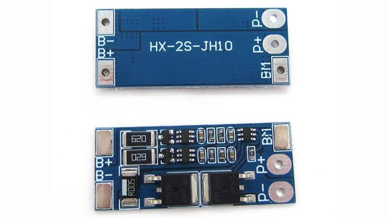 

BMS 2S 8.4В 10A балансировка Контроллер заряда, разряда Li-ion батарей