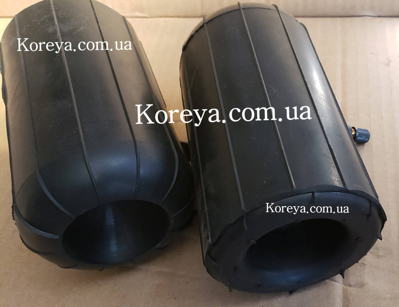 

Пневмоподушки в задние пружины с выемками под отбойник с двух соторн Опель Астра универсал