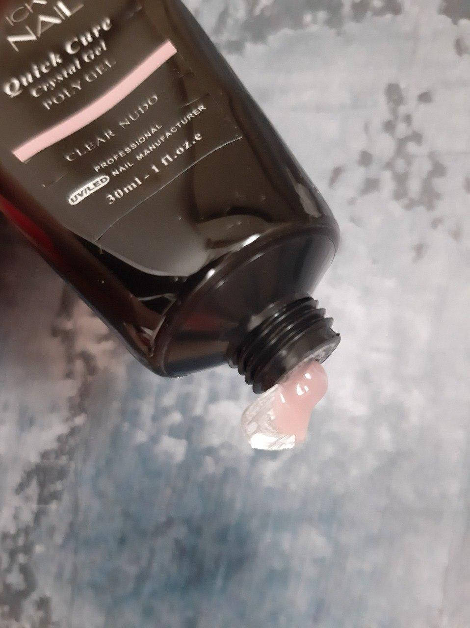 

Полигель (гельгибрид, акрилгель) Vicky Nail Clear Nudo, 30 мл