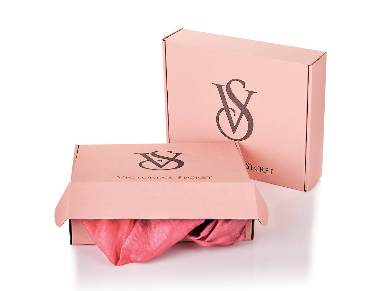 

Коробка Victoria's secret почтовая гофрокартон большая