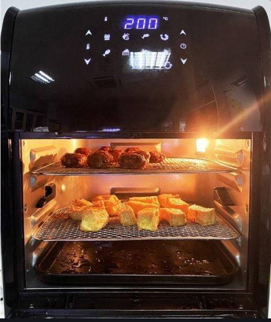 

Цифровая мультипечь-аерофритюрница Haeger HG-5295 2000 Вт