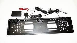 

Рамка номерного знака с парктроником и камерой заднего вида LE