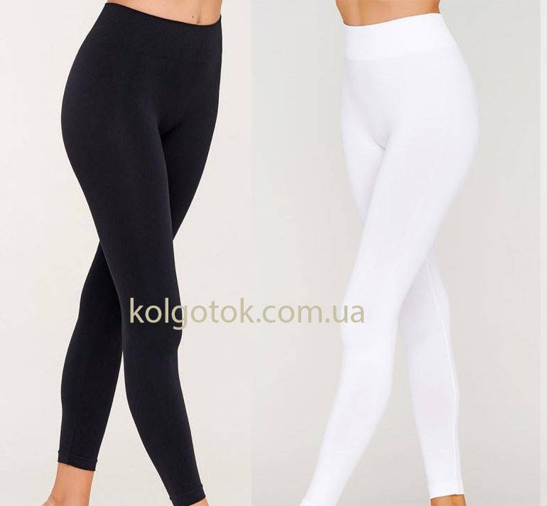 

Бесшовные леггинсы с широким поясом тм Giulia Leggings model 1, Черный