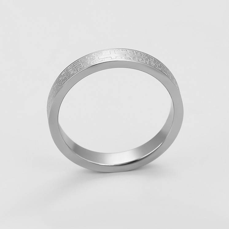 

Кольцо Католическое Xuping из стали 33101 размер 17