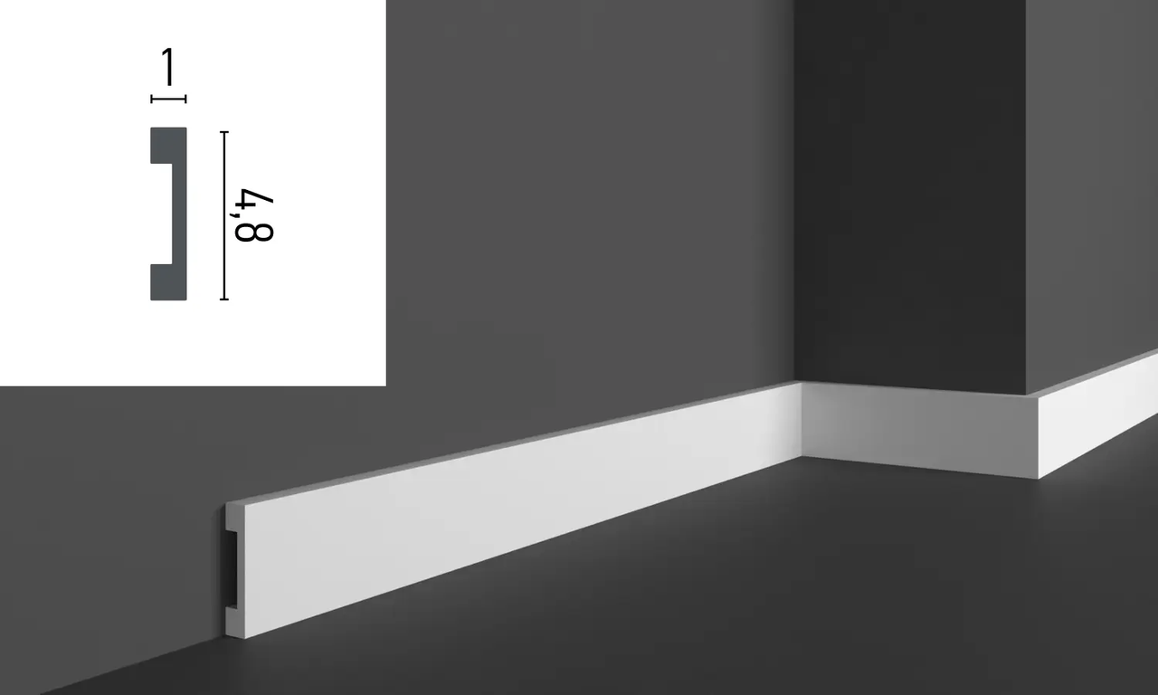 

Молдинг из полистирола Grand Decor HCR 504,лепной декор из полистирола.
